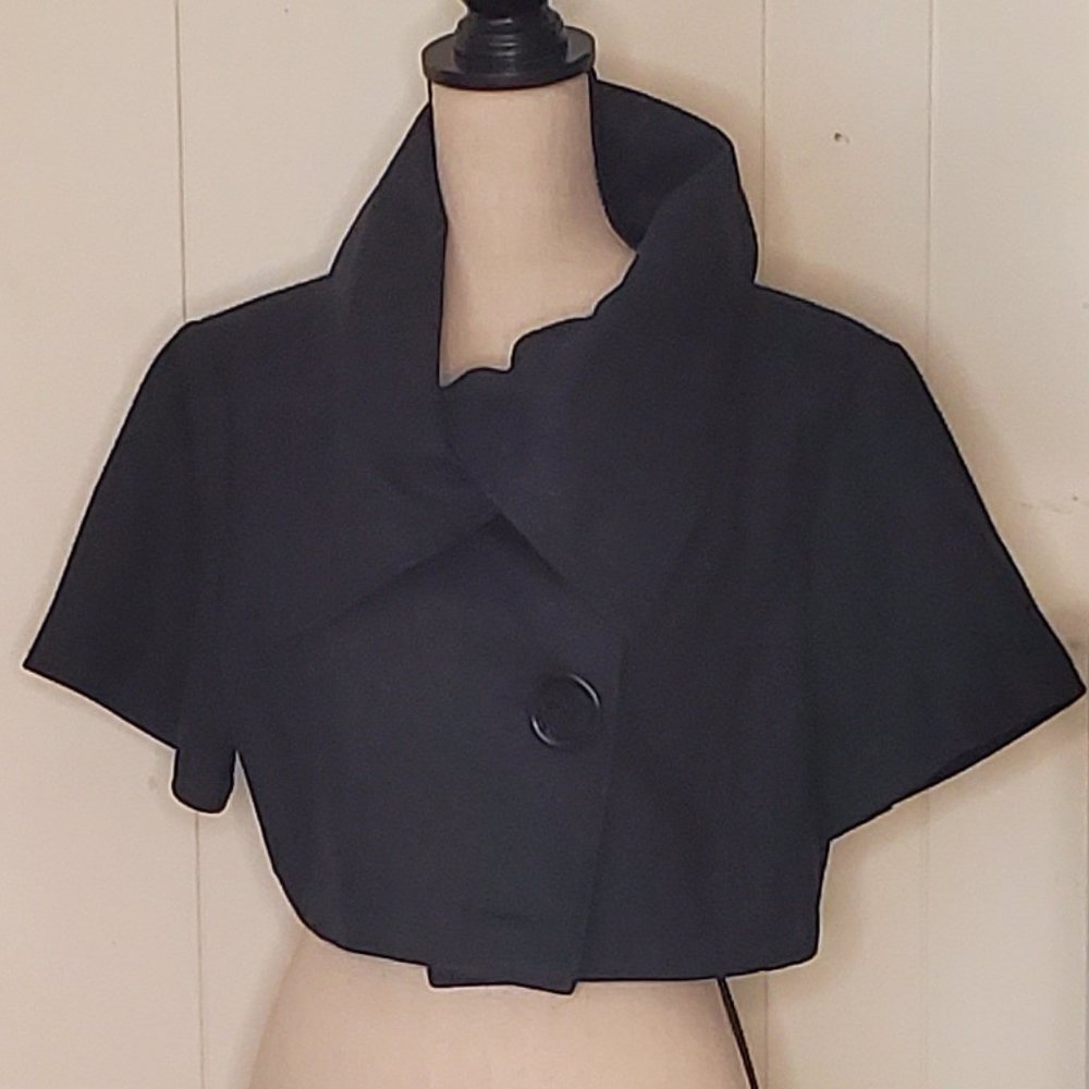 Last Kiss Gray Cropped Jacket